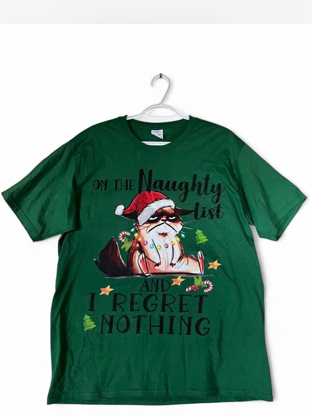 Green Holiday 'On The Naughty List' Graphic Tee